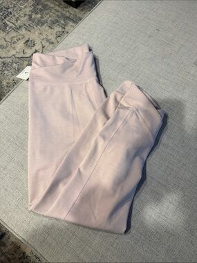 High-Waist Women's Performance Leggings — Soft Blush Pink